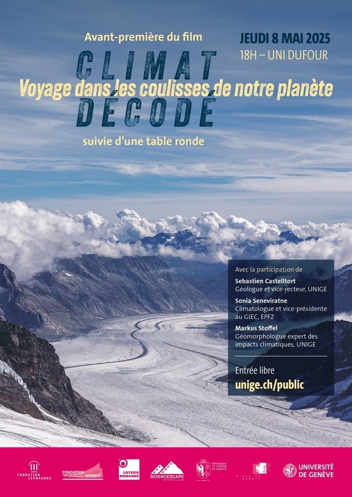 Projection du documentaire "Climat décodé" suivi d'un moment d'échange avec des scientifiques renommés