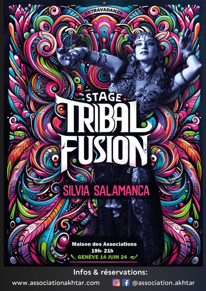 Atelier Tribal Fusion Bellydance avec Silvia Salamanca