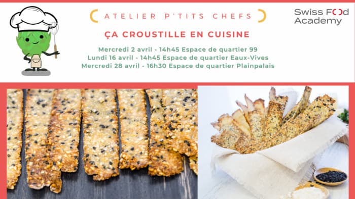 Swiss Food Academy - Atelier p'tits chefs - Ça croustille en cuisine