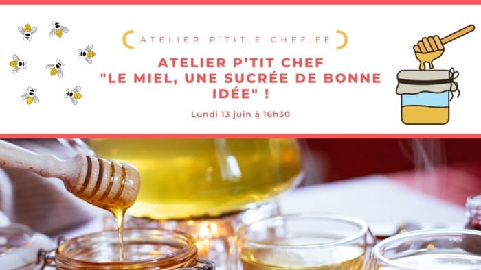 Atelier pour enfants - Le miel, une sucrée de bonne idée !