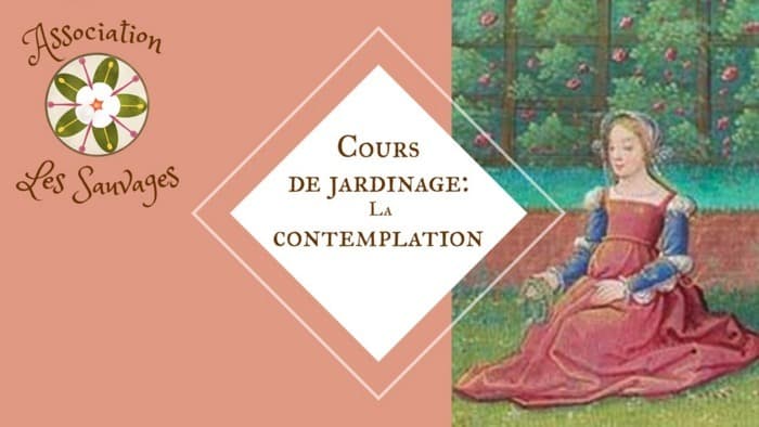 Cours de jardinage: la contemplation, découverte du potager par les 5 sens