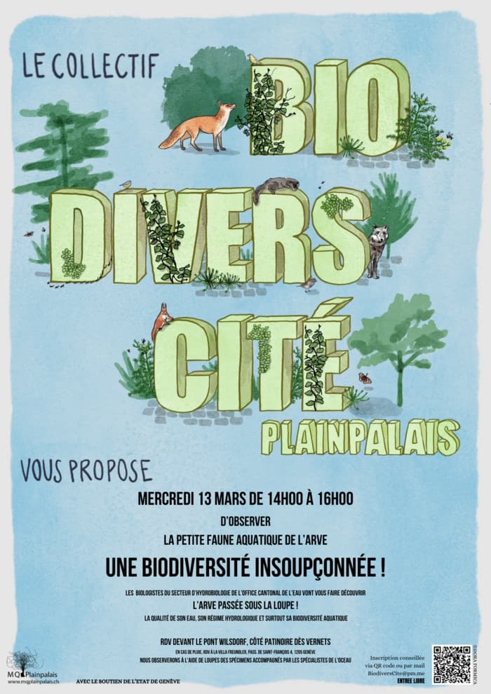 L’Arve passée sous la loupe ! La petite faune aquatique de l’Arve : une biodiversité insoupçonnée