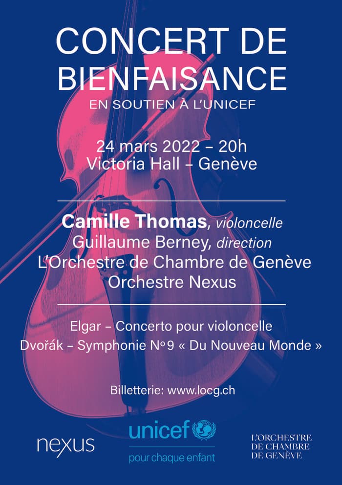 L’Orchestre de Chambre de Genève; Orchestre Nexus; Camille Thomas