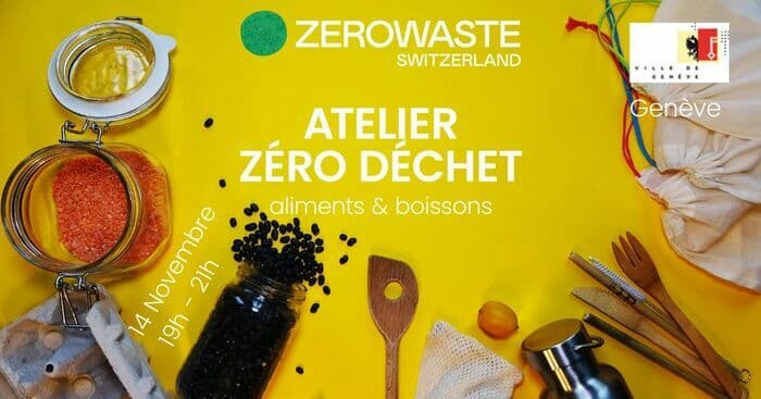 Genève — Atelier Zéro Déchet : Aliments et Boissons