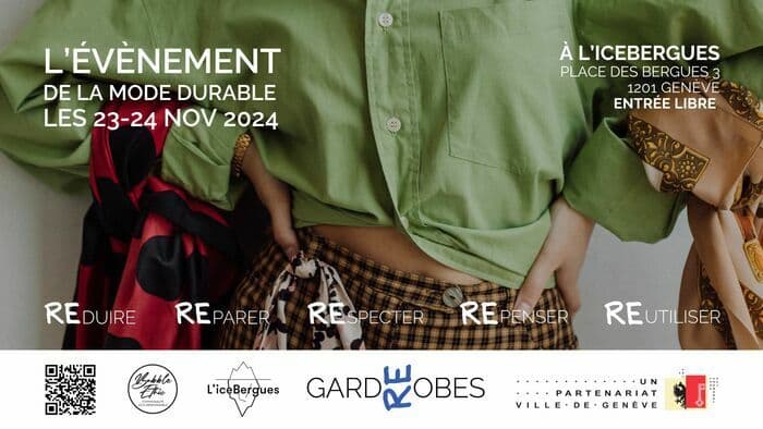 Garderobes: le RDV de la mode durable à Genève les 23-24 nov. 2024