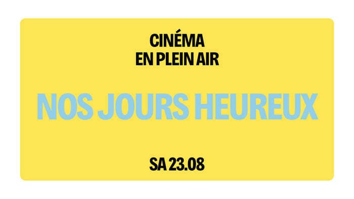 Cinéma en plein air - "Nos jours heureux"