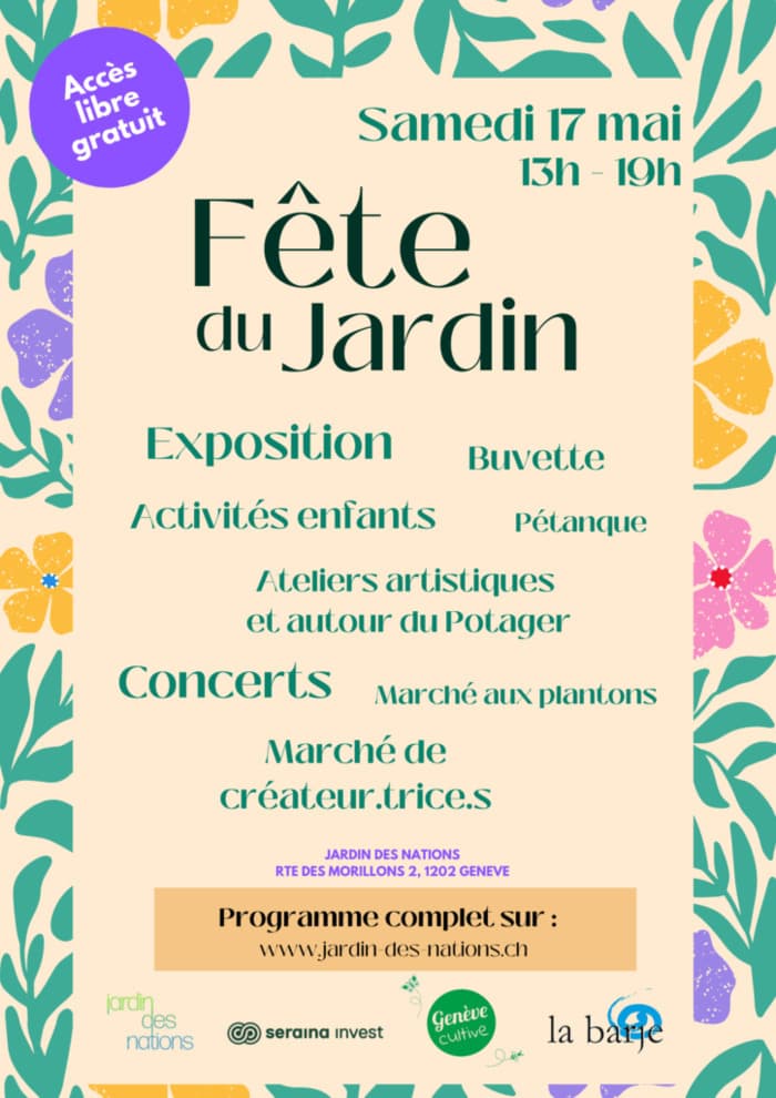 Fête du Jardin au Jardin des Nations