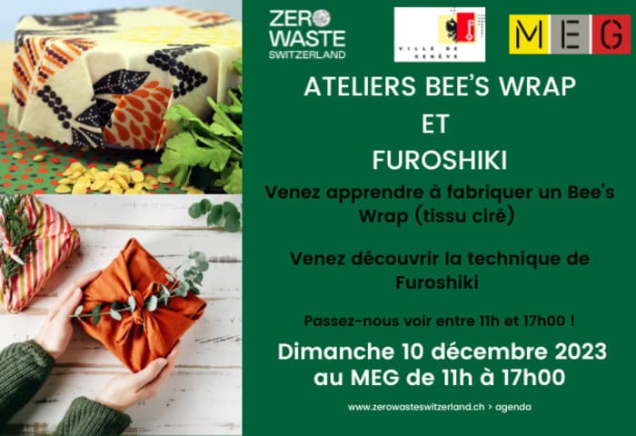 Ateliers Bee's Wrap et Furoshiki