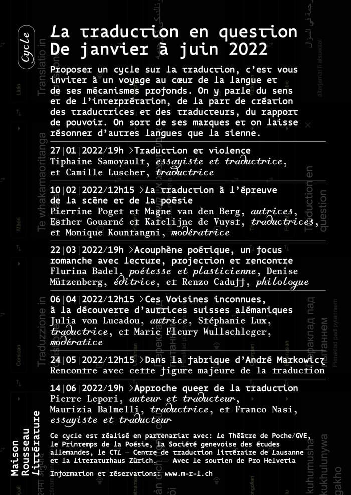 Cycle La traduction en question