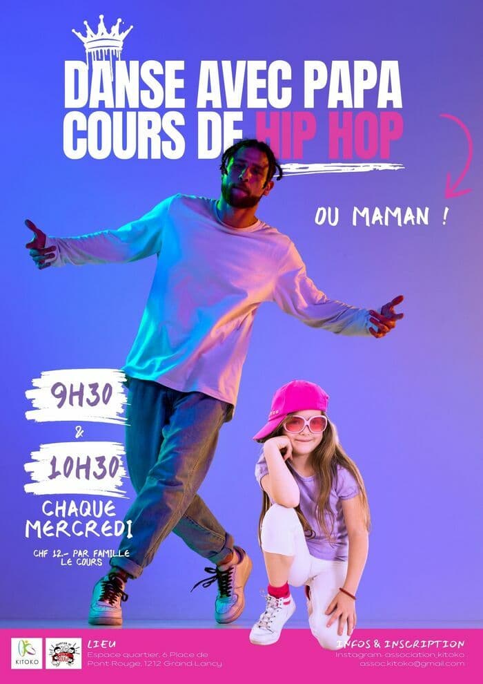Danse avec papa ou maman - Cours de hip-hop
