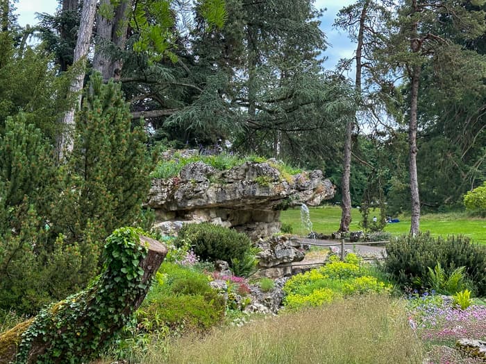 Visite de la rocaille du parc des Eaux-Vives