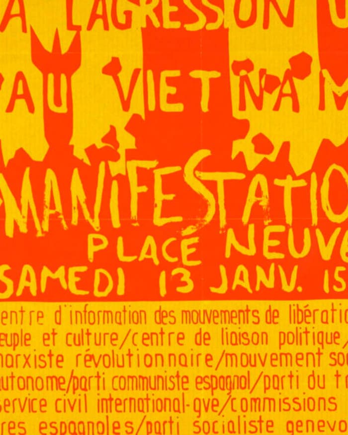 Manifestations à Genève: les solidarités internationales s’affichent