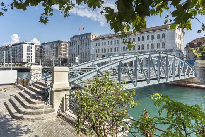 Inauguration de la passerelle de l'Ile rénovée