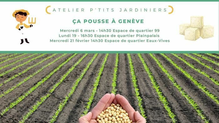 Atelier p’tits jardiniers - ça pousse à Genève !