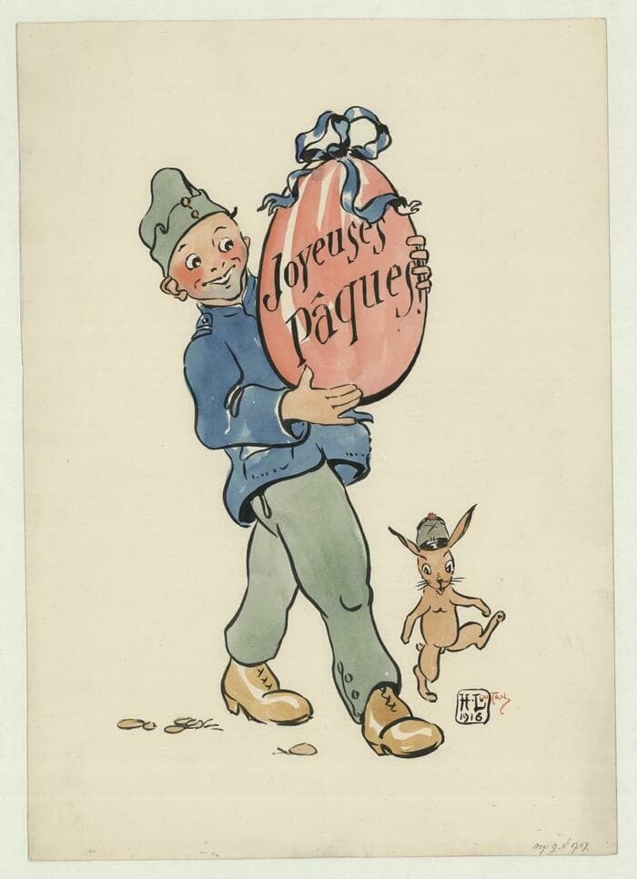 De la crucifixion au lapin