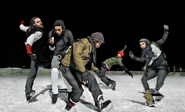 Glide : spectacle à la patinoire des Bastions
