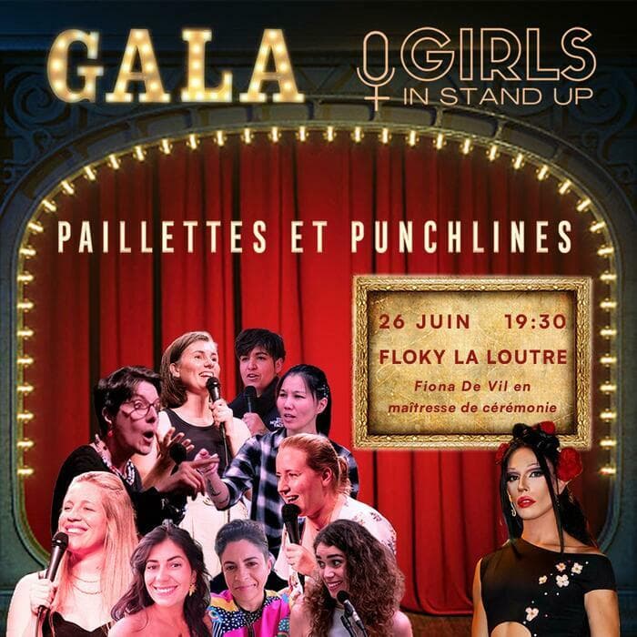 Paillettes et Punchlines : le Gala des Girls in Stand-Up