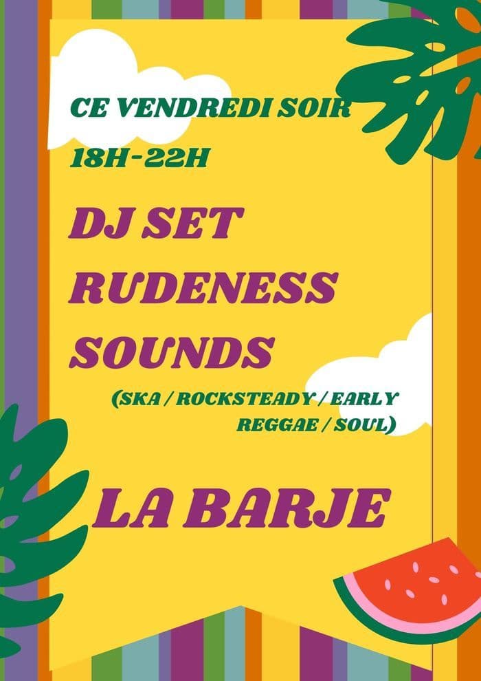 DJ SET - RUDENESS SOUNDS // SKA / ROCKSTEADY / EARLY REGGAE / SOUL