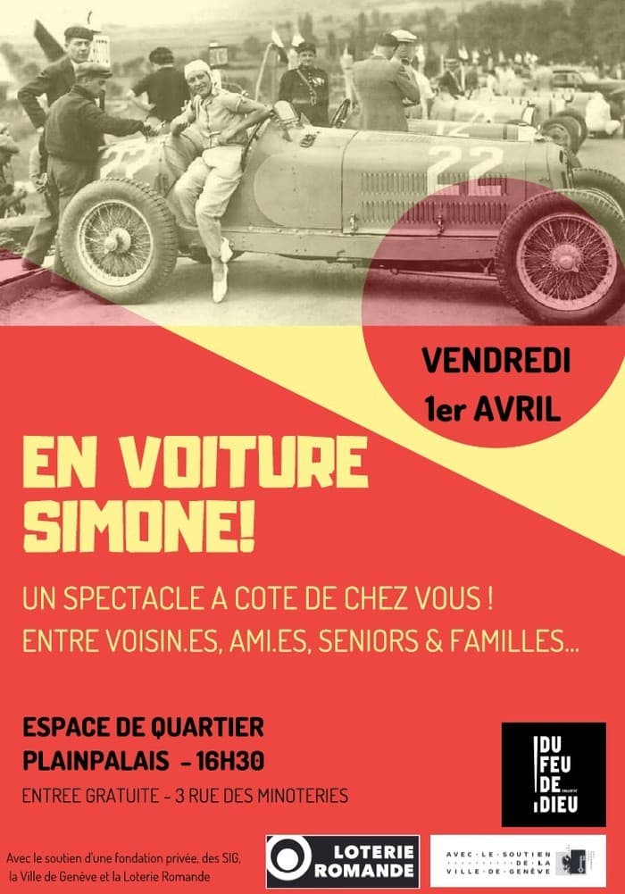 Spectacle participatif et intergénérationnel "En voiture Simone!"