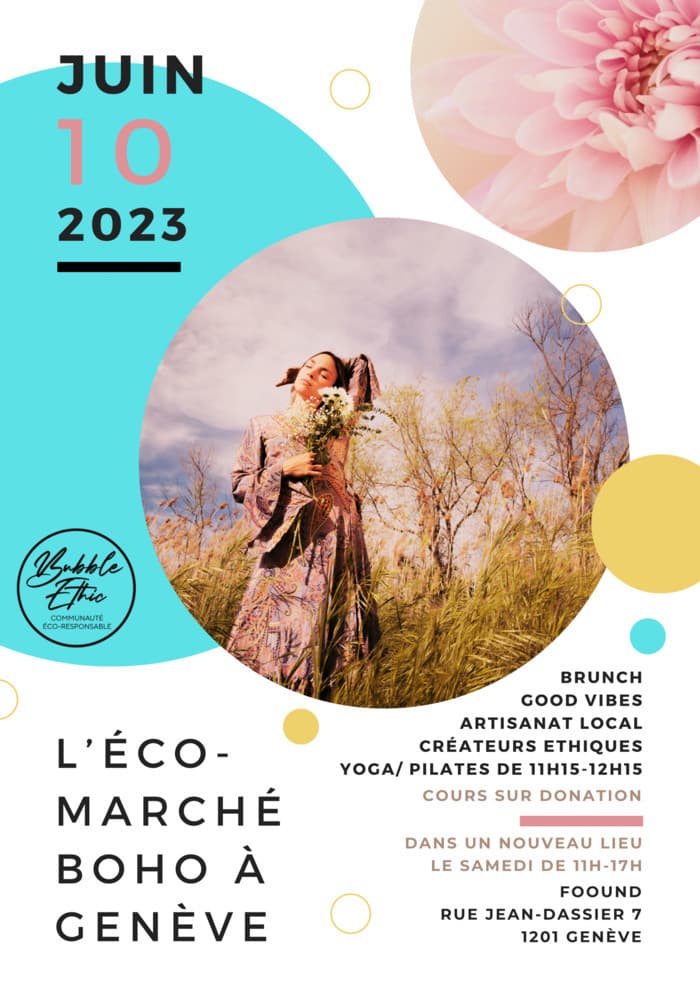 L'éco-marché boho par Bubble Ethic