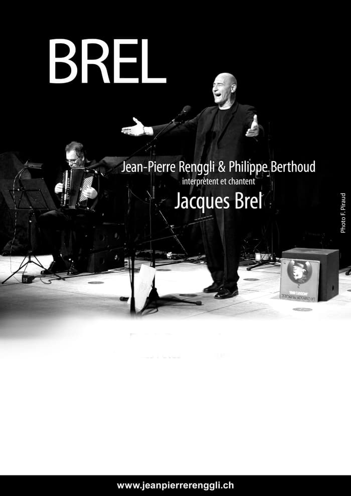 Spectacle-concert Jacques Brel à Jussy