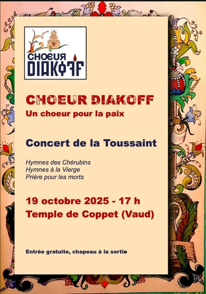 Choeur Diakoff - Concert de la Toussaint