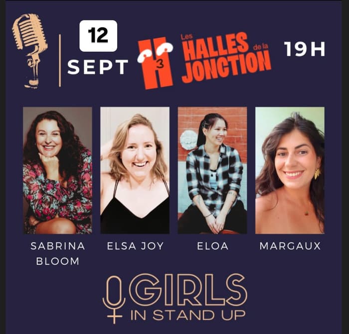Girls In Stand Up x Les Halles de la Jonction