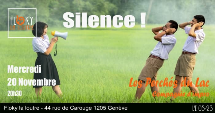 Spectacle d'Impro des Perchés du Lac - Silence vs Blabla