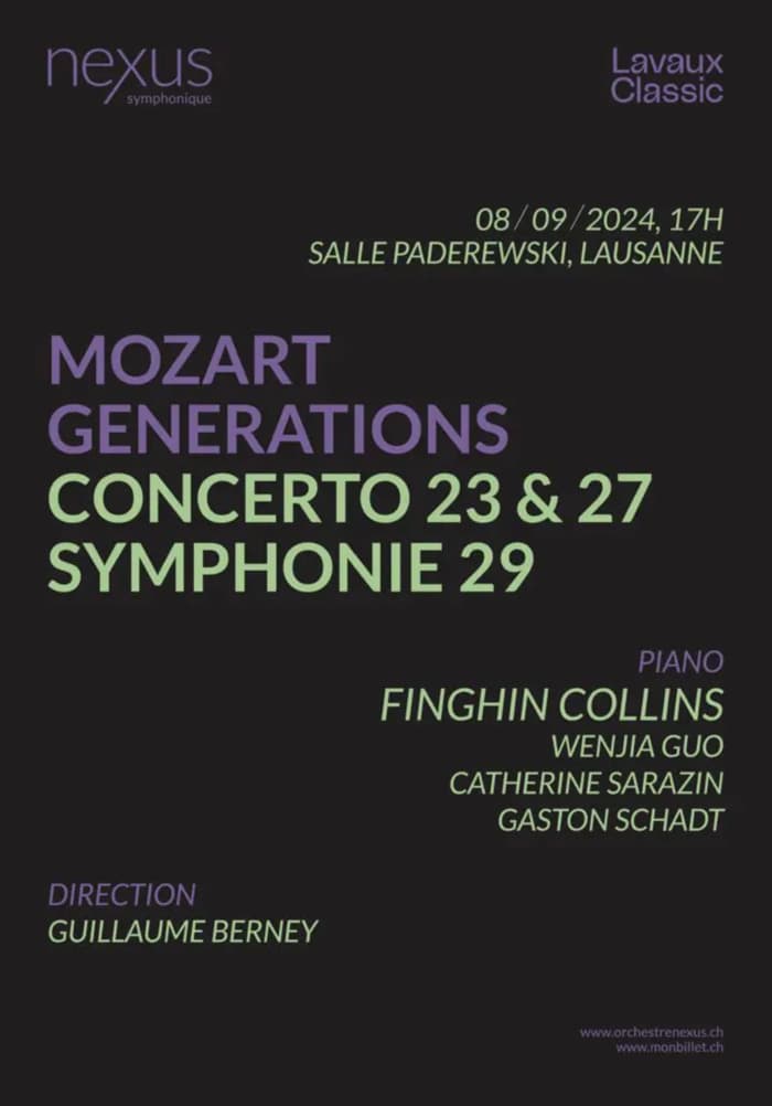 Génération Mozart avec l'Orchestre Nexus