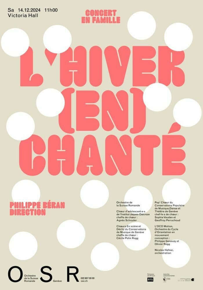 L’Orchestre de la Suisse Romande emmène petits et grands au cœur d’un Hiver (en)chanté