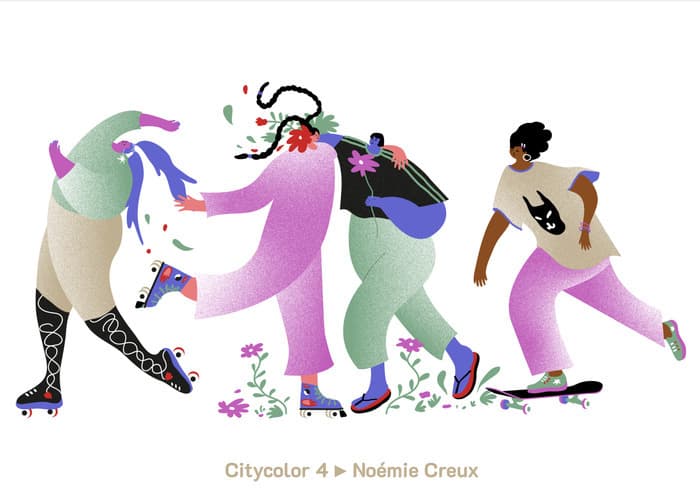 Citycolor 4: Noémie Creux et Sophie Le Meillour