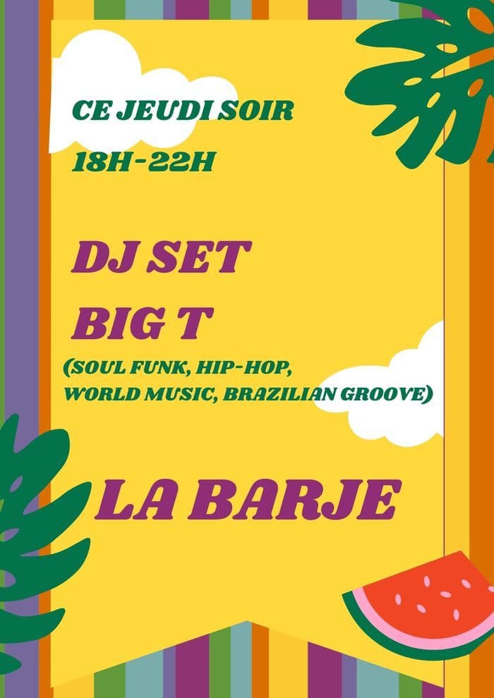 DJ SET - BIG T // SOUL FUNK / HIP-HOP / WORLD MUSIC /BRAZILIAN GROOVE