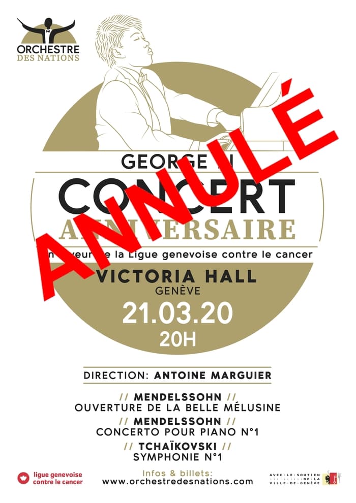 * Ce concert est annulé et reporté au 24 septembre 2020 à 20h *