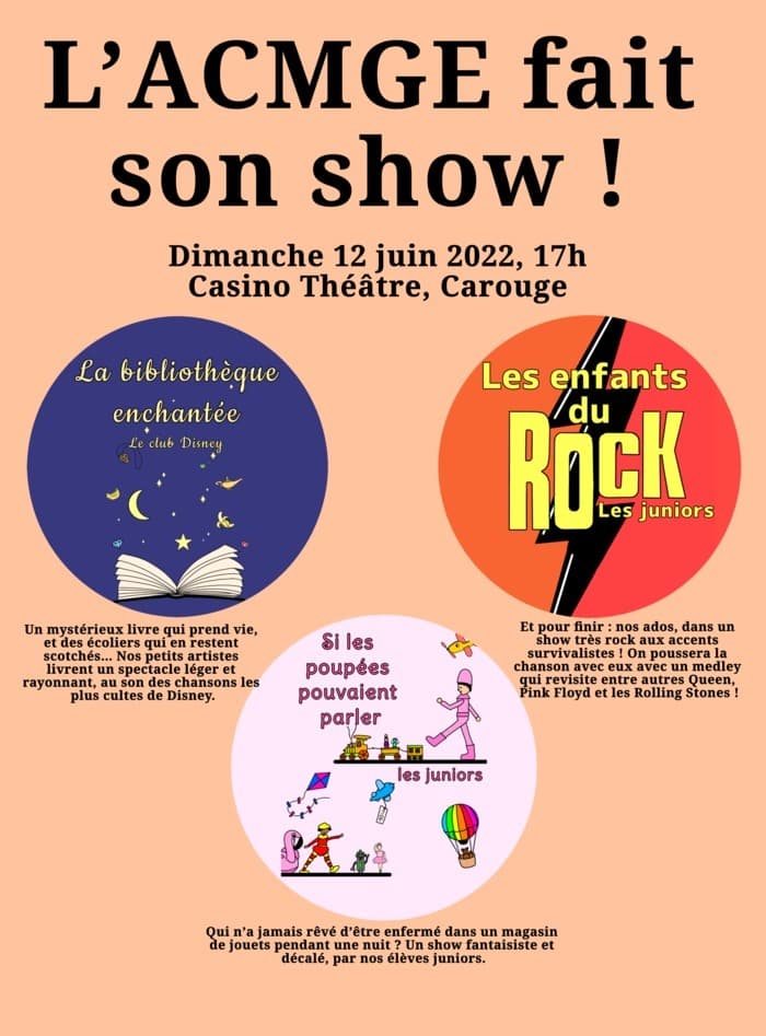 Les ACMGE font leur show - Soirée 3
