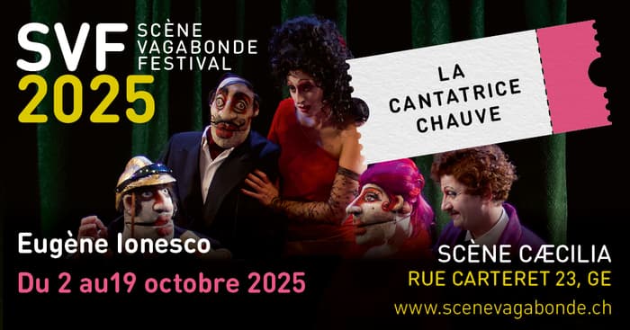 La cantatrice chauve d’Eugène Ionesco, adaptation pour marionnettes et mise en scène Cyril Kaiser