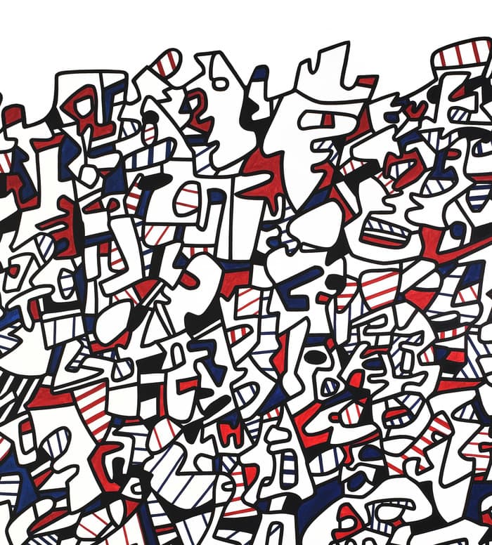 Inauguration publique: «Jean Dubuffet, un barbare en Europe». Accessible à un public non francophone.