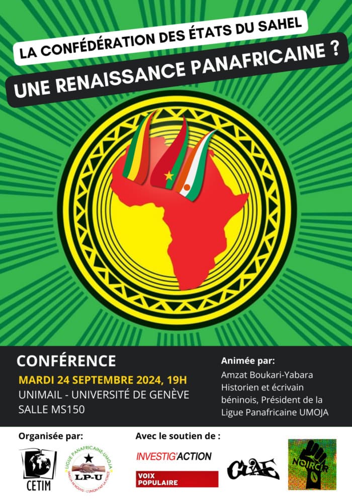 Conférence La confédération des états du Sahel: Une renaissance panafricaine ?