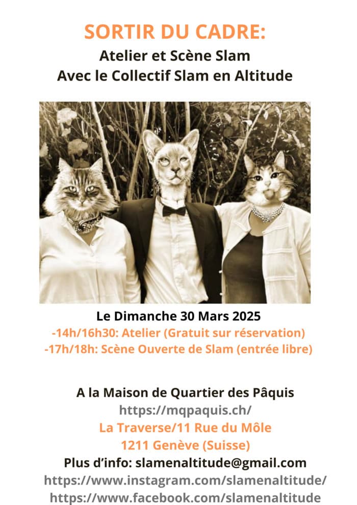Atelier et Scène de poésie-slam