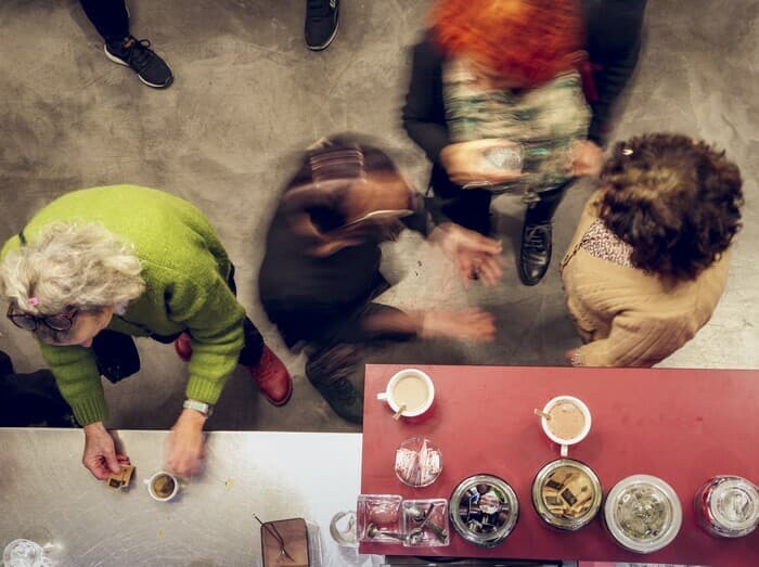 La troupe du bel âge de l’impro