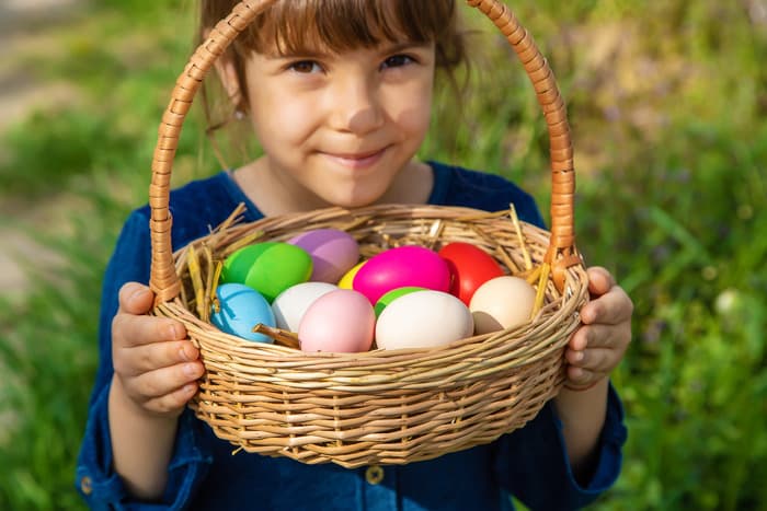 Chasse aux œufs de Pâques à Sécheron