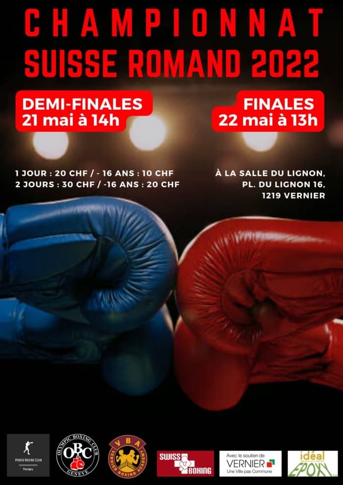Championnat Suisse Romand de boxe 2022