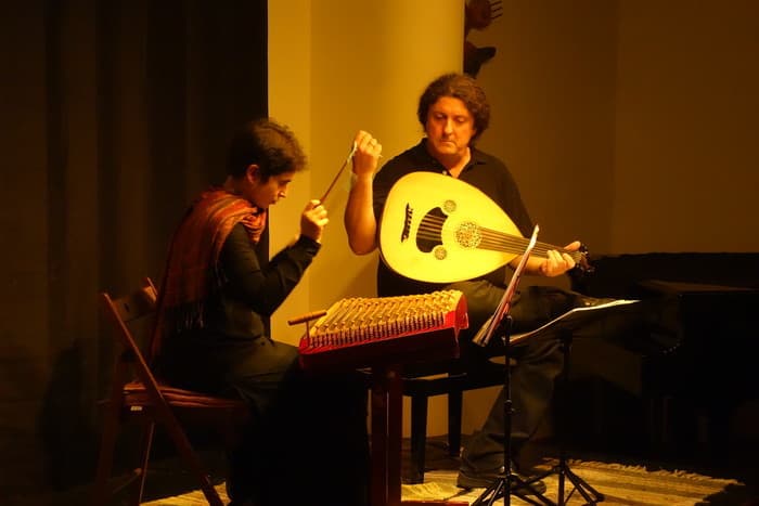 LES VENDREDIS DE L' ETHNO: DANS LE CADRE DU FESTIVAL MOUƩIKI ! DU 3 AU 18 MARS DIALOGUE REBÉTIKO & MUSIQUE OTTOMANE, DUO OURANIA - EVGENIOS