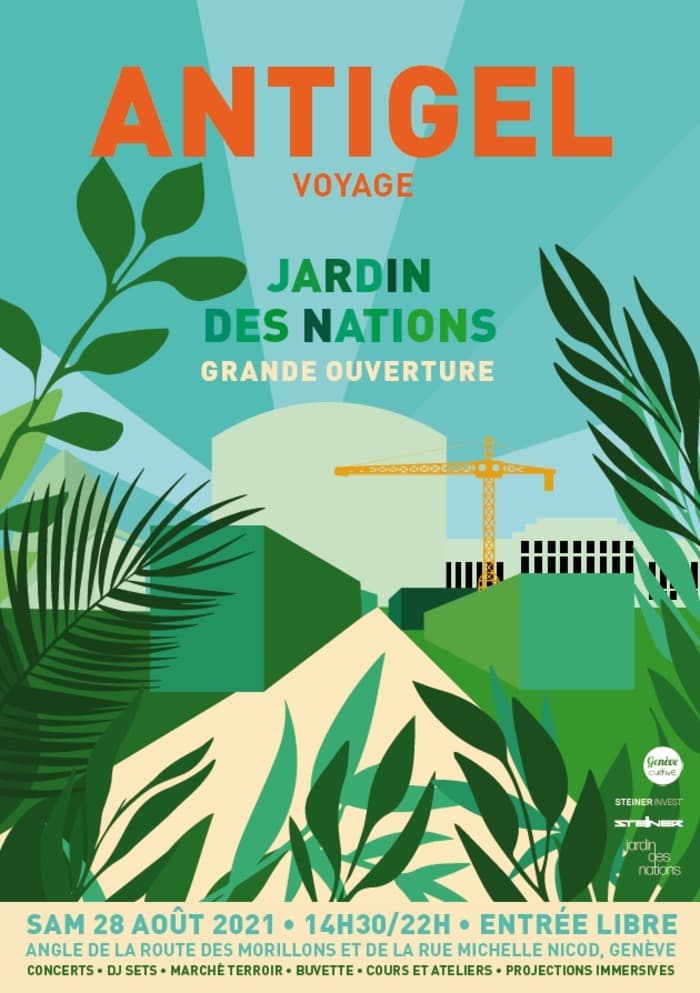 Antigel voyage pour la grande ouverture du Jardin des Nations