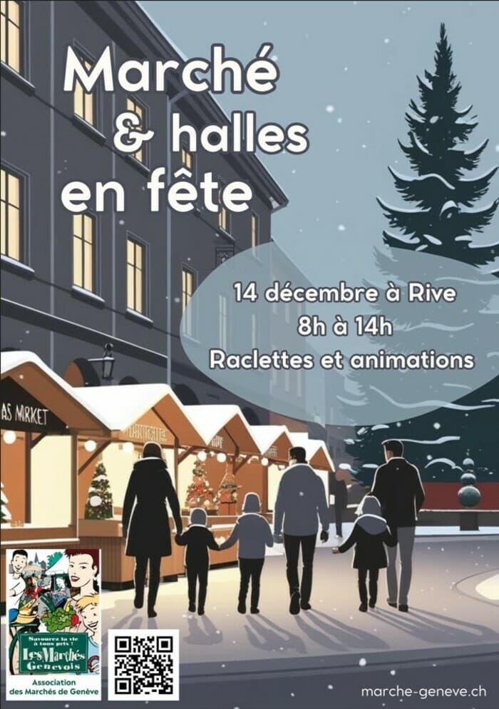 Marché et Halles de Rive en fête