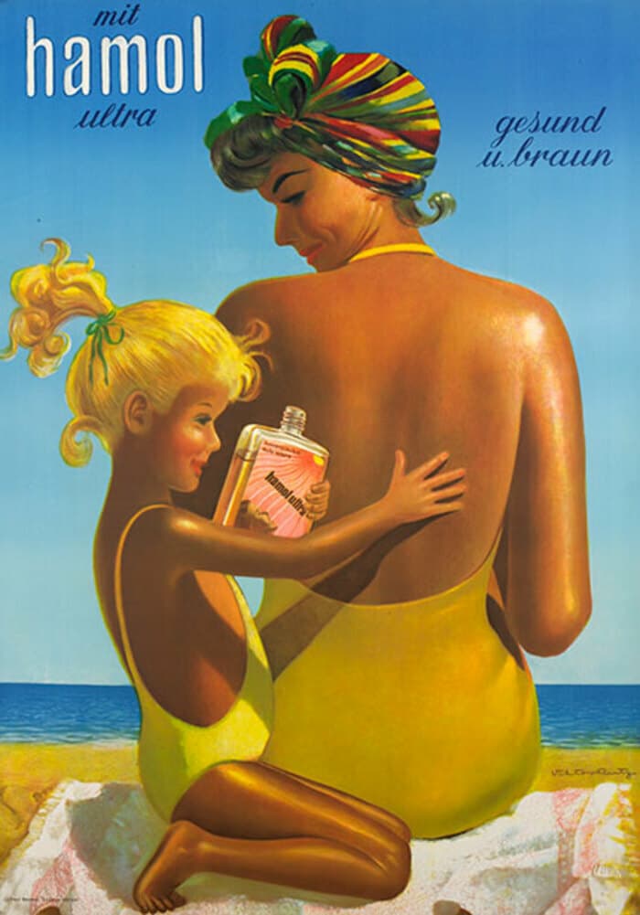 Les affiches aiment bronzer