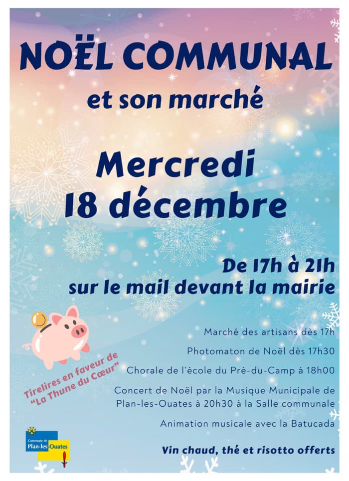 Noël communal et son marché d'artisans