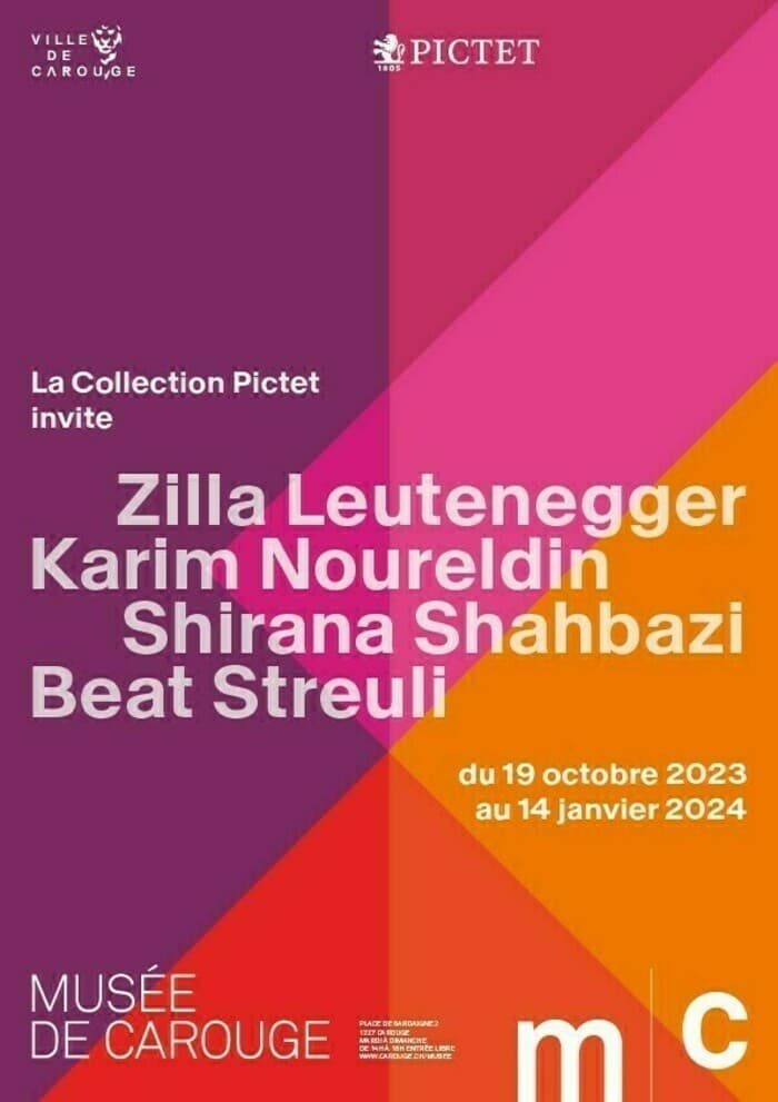 Visite guidée de l'exposition de Zilla Leutenegger, Karim Noureldin, Shirana Shahbazi et Beat Streuli