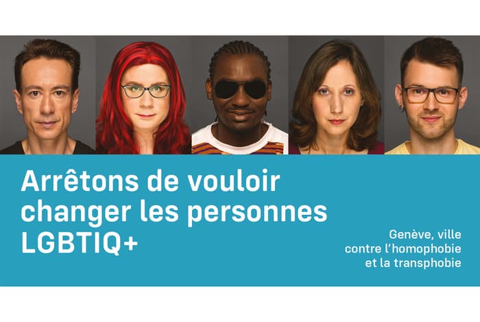 Campagne 2020 contre l'homophobie et la transphobie en Ville de Genève