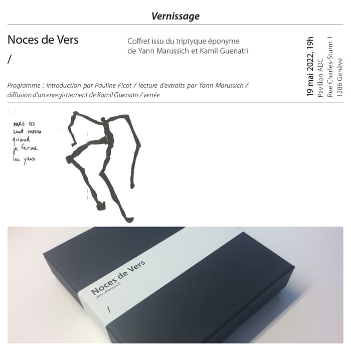 Vernissage du coffret Noces de Vers