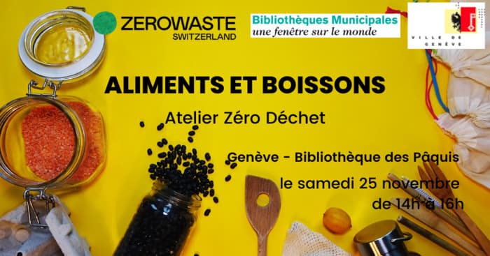 Genève - Atelier Zéro Déchet: Aliments & Boissons